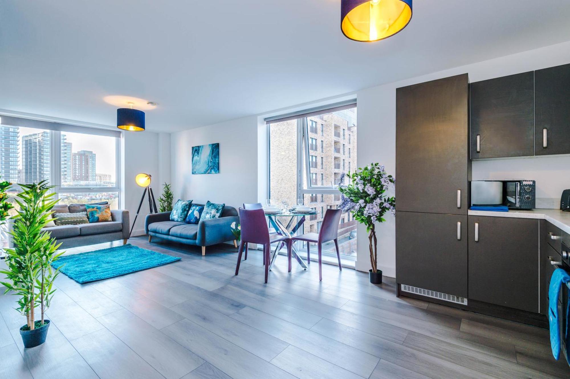 Lux Livin' Apartments - Luxury 5 Bed Apartment Manchester City Centre المظهر الخارجي الصورة