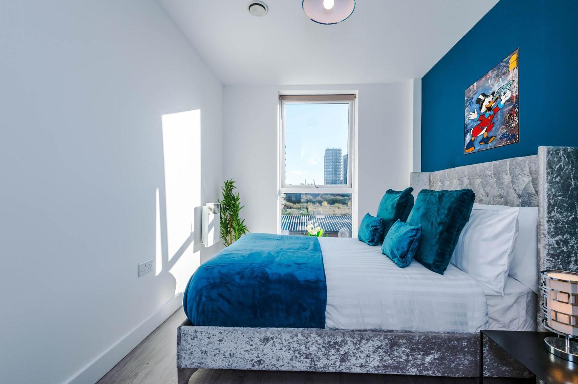 Lux Livin' Apartments - Luxury 5 Bed Apartment Manchester City Centre المظهر الخارجي الصورة