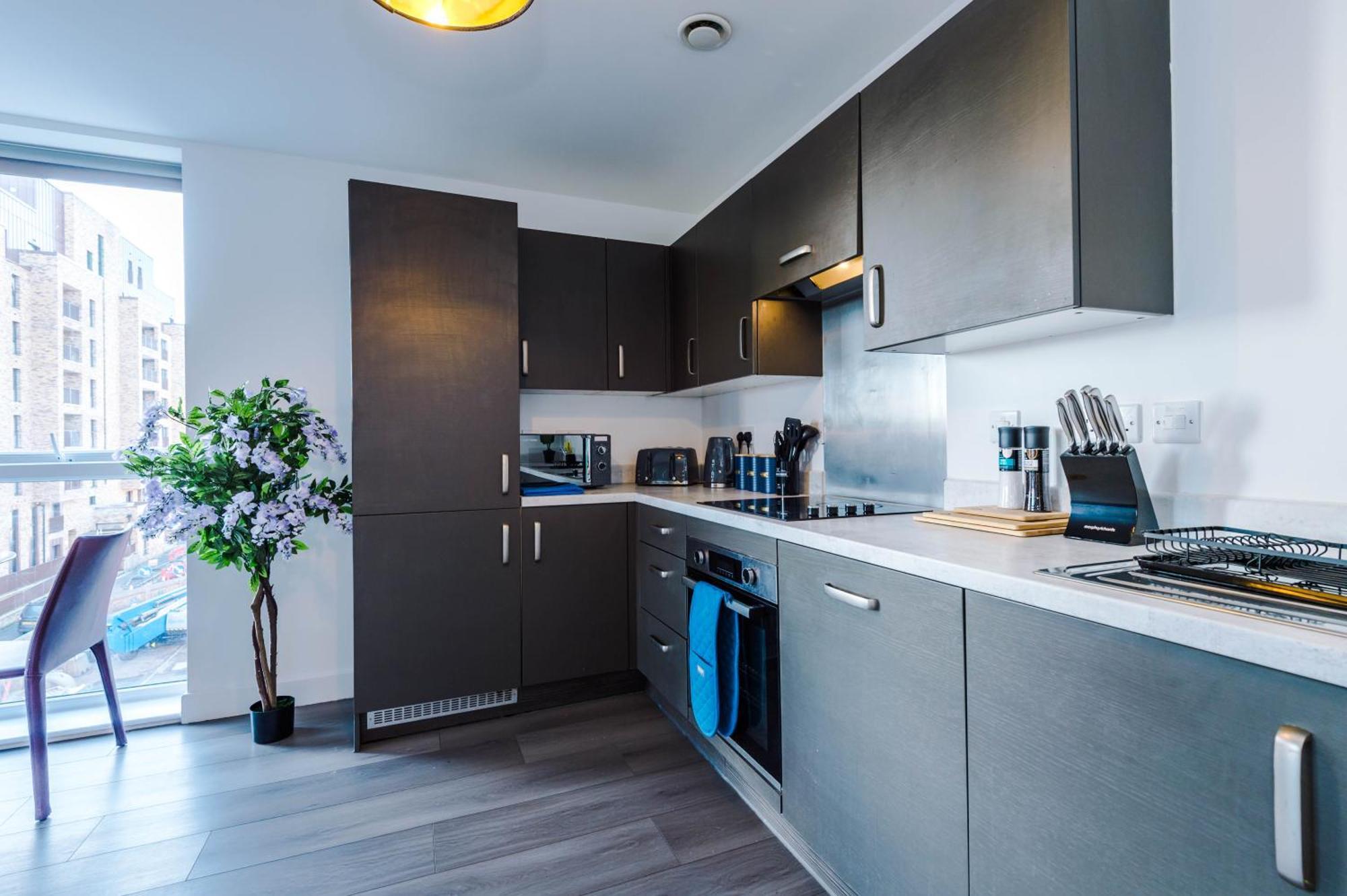 Lux Livin' Apartments - Luxury 5 Bed Apartment Manchester City Centre المظهر الخارجي الصورة