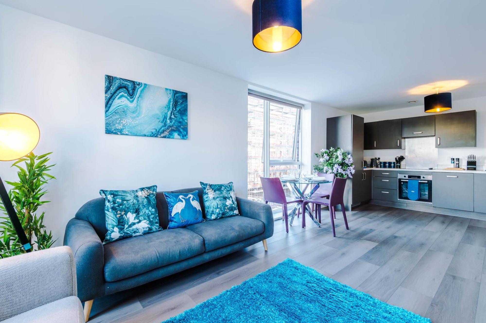 Lux Livin' Apartments - Luxury 5 Bed Apartment Manchester City Centre المظهر الخارجي الصورة